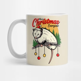 Merry christmas from opossum Mug